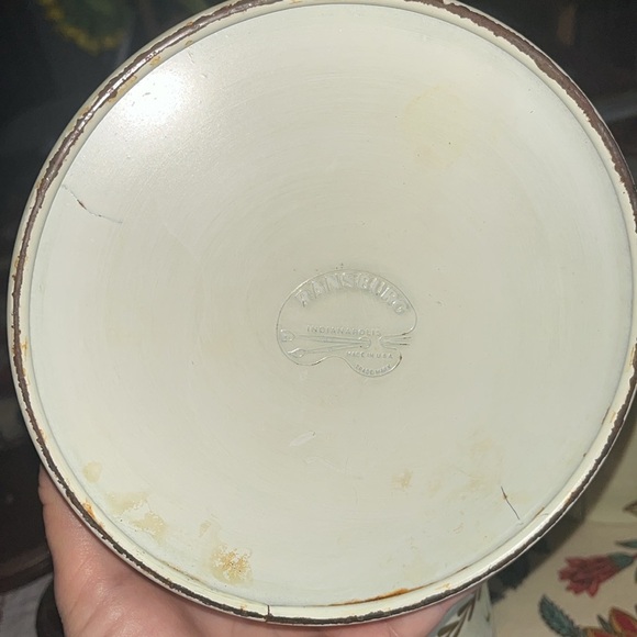 Ransburg Vintage metal canister set with wooden lids - Picture 10 of 12